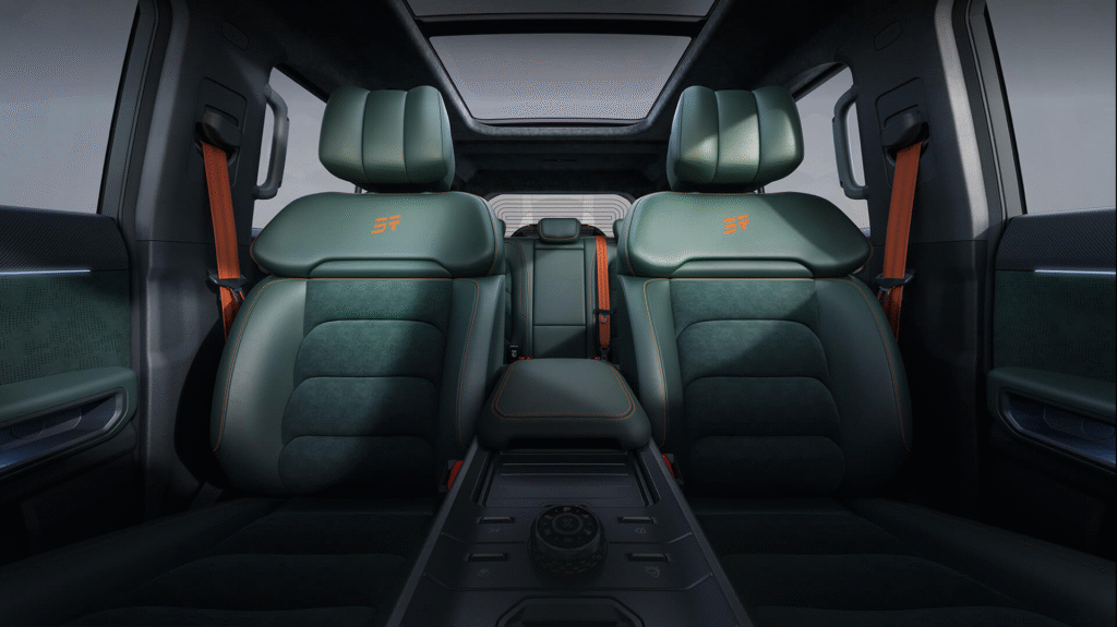Jetour T2 seats