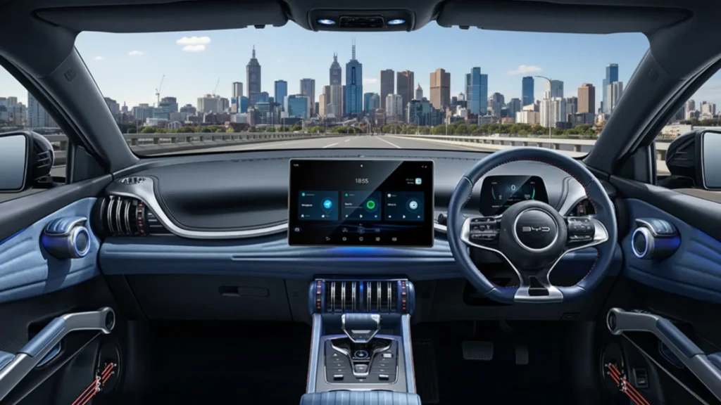 2025 BYD Atto 3 Review: The Smart Choice for Your First EV? 4 byd atto 3 interior