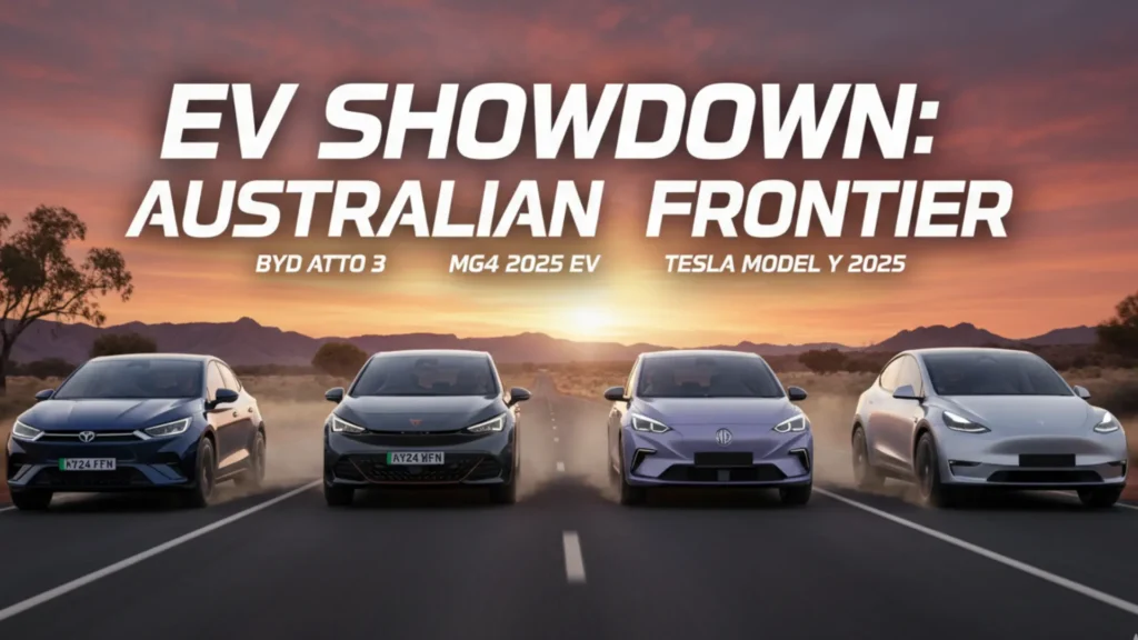 2025 BYD Atto 3 Review: The Smart Choice for Your First EV? 5 byd atto 3 vs mg4 vs cupra born vs tesla model y