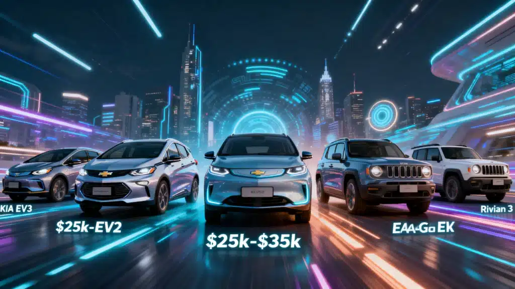 Most anticipated affordable EVs 2026-2027