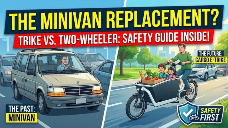 Cargo E-Trike vs. Two-Wheeler: The Minivan Replacement?
