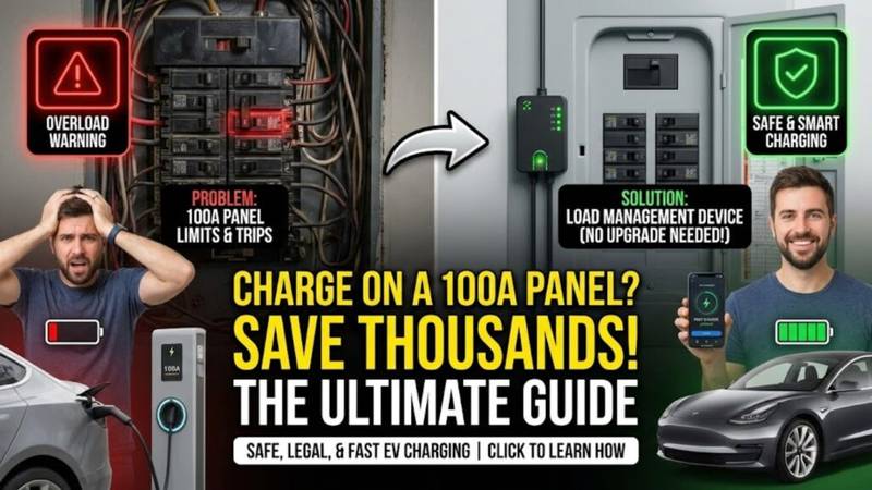 Load Management Devices: Charging on a 100A Panel