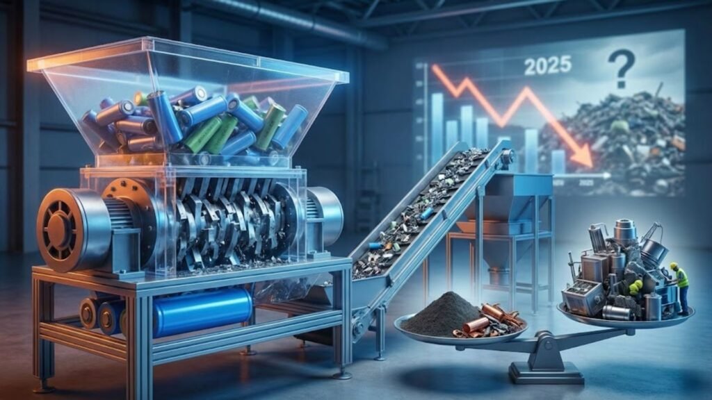 The Economics of LFP battery Recycling A 2025 Challenge