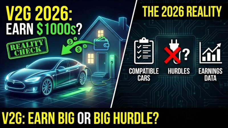V2G (Vehicle to Grid): Earnings, Compatible Cars & Hurdles