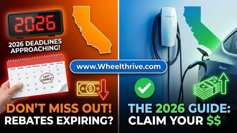 California Residential EV Charger Rebates: Deadlines & Guide 2 California EV Charger Rebates PG&E, LADWP & 3CE Deadlines