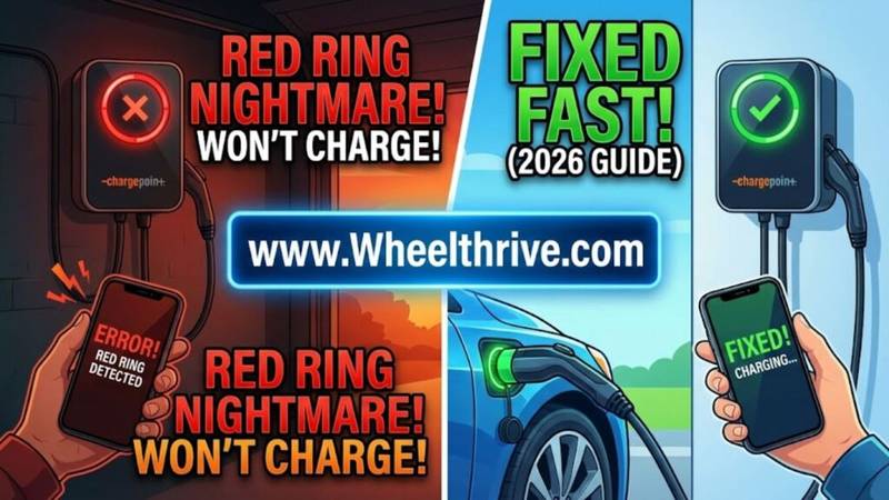 ChargePoint Home Flex Red Ring Fix Error Guide