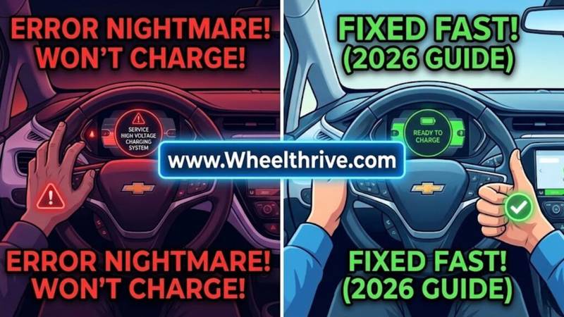 Chevy Bolt "Service High Voltage Charging System" Error Fix