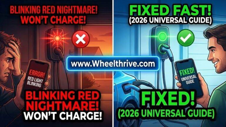 EV Charger Blinking Red? Universal Troubleshooting Guide