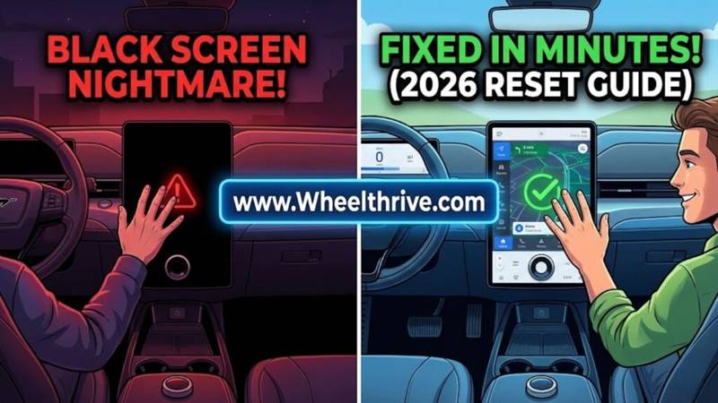 Ford Mustang Mach-E Black Screen Fix: Reset Guide