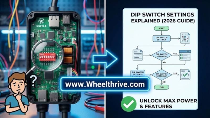 Grizzl-E DIP Switch Settings: 16A, 24A, 32A & 40A Guide
