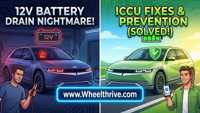 Hyundai Ioniq 5 12V Battery Drain: ICCU Fixes (full Guide)