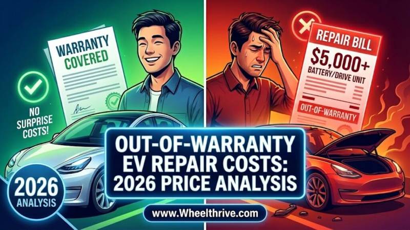 Out-of-Warranty EV Repair Costs: 2026 Price Analysis