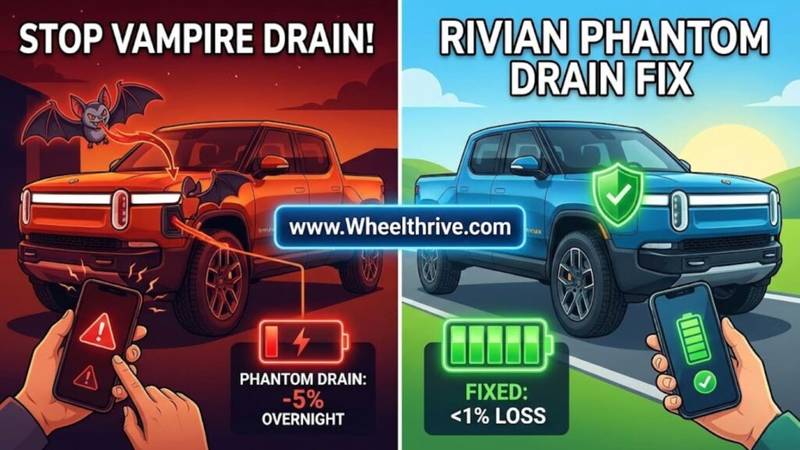 Rivian Phantom Drain Fix: Stop Vampire Drain Now