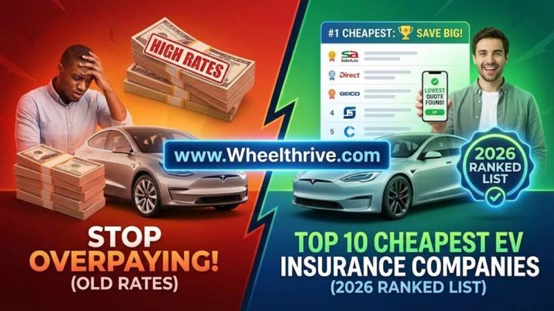Top 10 Cheapest EV Insurance Companies (2026 Ranked List)