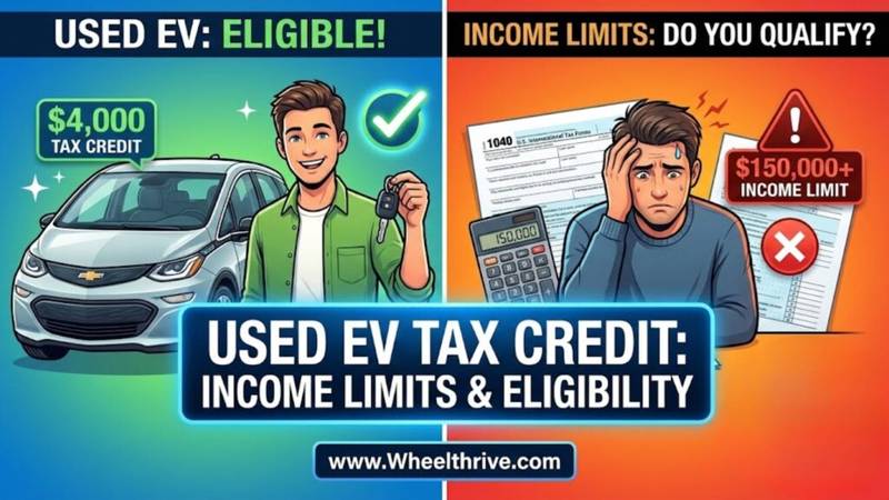 Used EV Tax Credit Income Limits (2026 Tax Filing Guide)